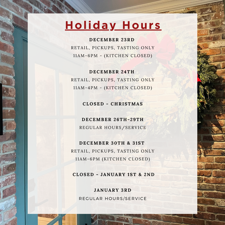 christmas hours